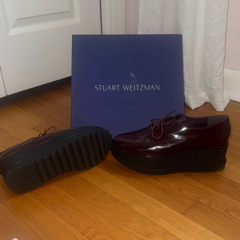 Stuart Weitzman Cordovan Mirror Shoes